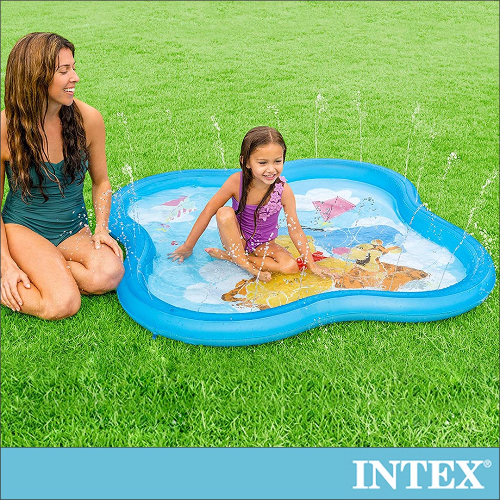 花色圖案隨機【INTEX】幼兒戲水池140x140x10cm_適1-3歲(58433) | 蝦皮購物