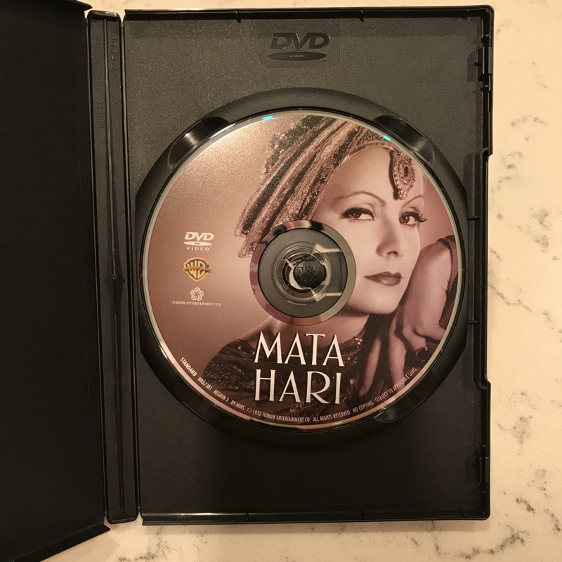 近全新正版DVD 魔女瑪塔Mata Hari 葛麗泰嘉寶絕版電影| 蝦皮購物