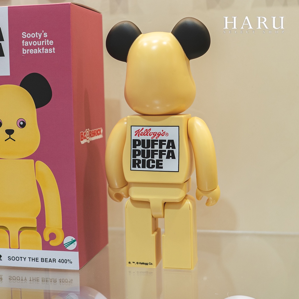 台北現貨 [HAru] BE@RBRICK SOOTY THE BEAR 400%