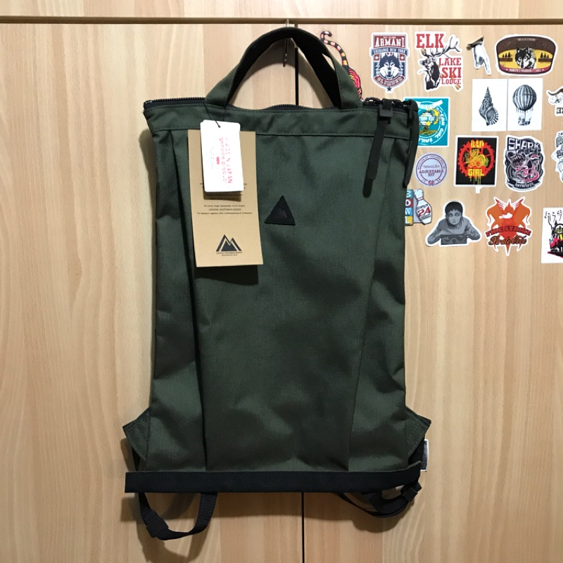 日本製 Anonym Craftsman Design 後背包 軍綠色 全新品 日本購入