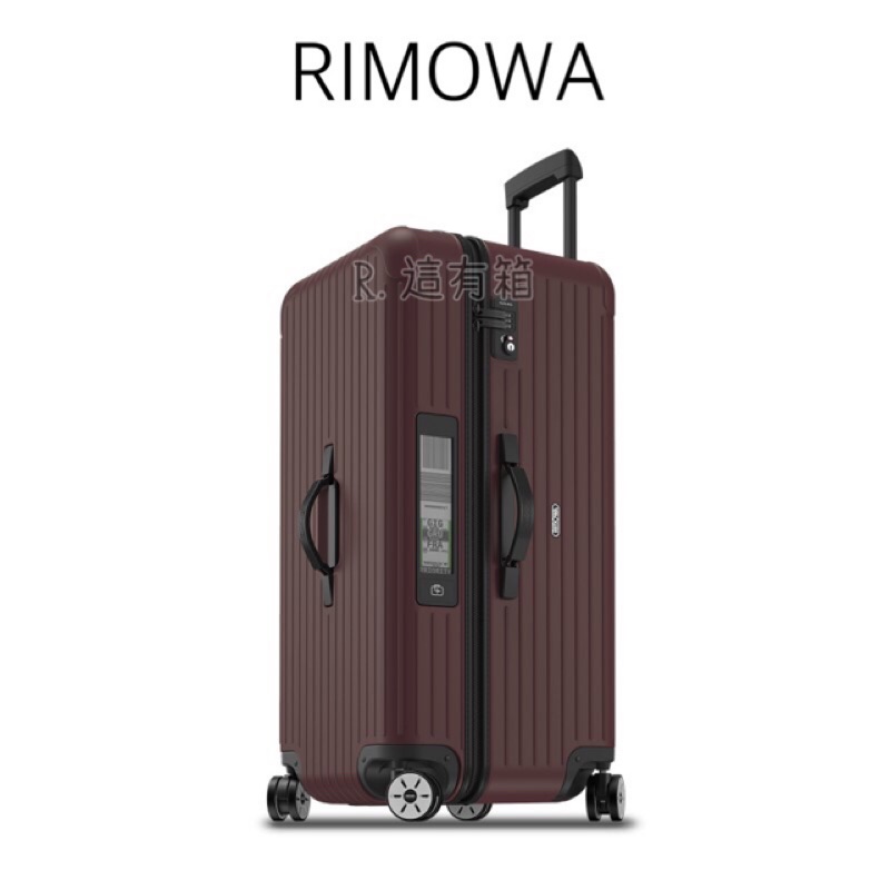 R. RIMOWA salsa sport 4 E tag