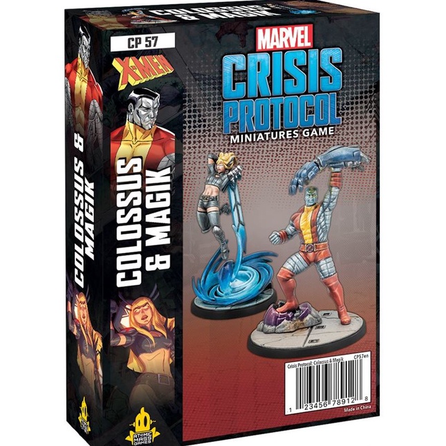【MCP】漫威危機協議擴充: 鋼人和秘客 英文版 Marvel Crisis Protocol Colossus & M | 蝦皮購物