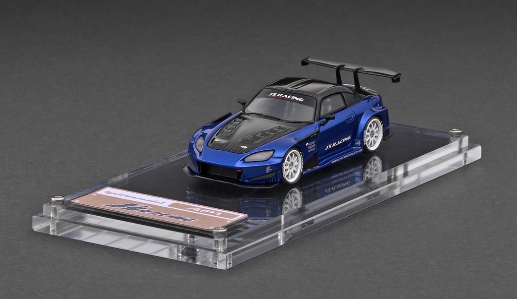 模例】ignition model 1/64 J'S RACING S2000 (AP1) 金屬藍IG2561