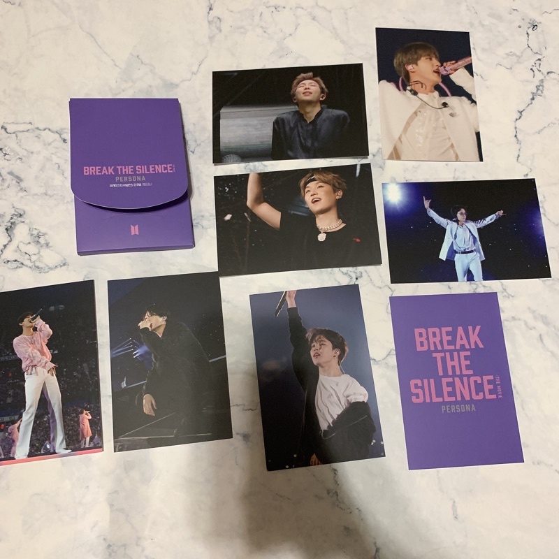 拆售 BTS Break the silence persona 大卡 防彈少年團 官方 電影 周邊 泰亨 柾國 | 蝦皮購物