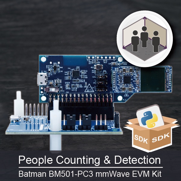 BM501-PC3 mmWave EVM Kit (People Counting & Detection) | 蝦皮購物