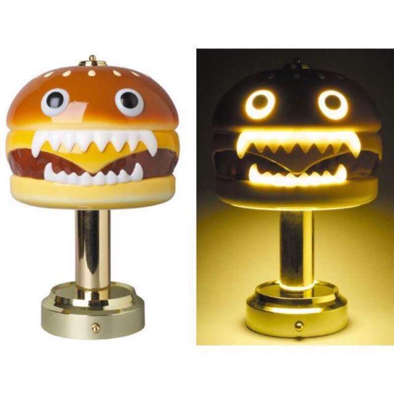 2018 undercover x medicom toy hamburger lamp 漢堡燈檯燈夜燈| 蝦皮購物