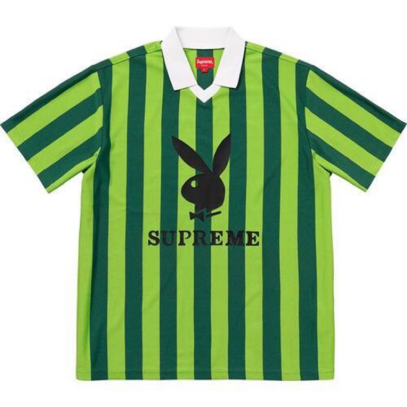 supreme playboy soccer jersey