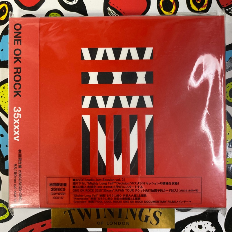 ONE OK ROCK 35xxxv 第7張專輯（日版，初回限定盤） | 蝦皮購物