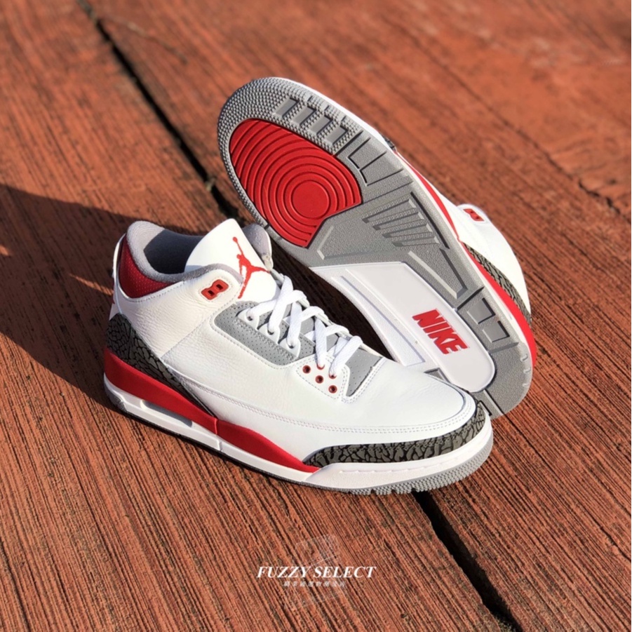 【逢甲 Fuzzy】air Jordan 3 Retro Fire Red 爆裂紋 Dn3707 160 Dm0967 蝦皮購物 6574