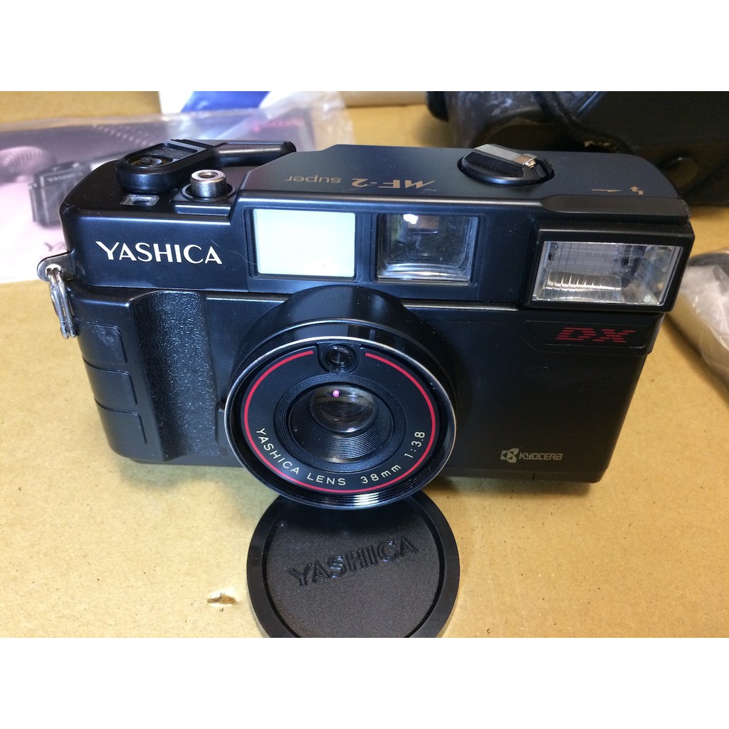 老相機」YASHICA MF-2 super DX/ 底片機/日本製造/功能正常/小瑕疵/原