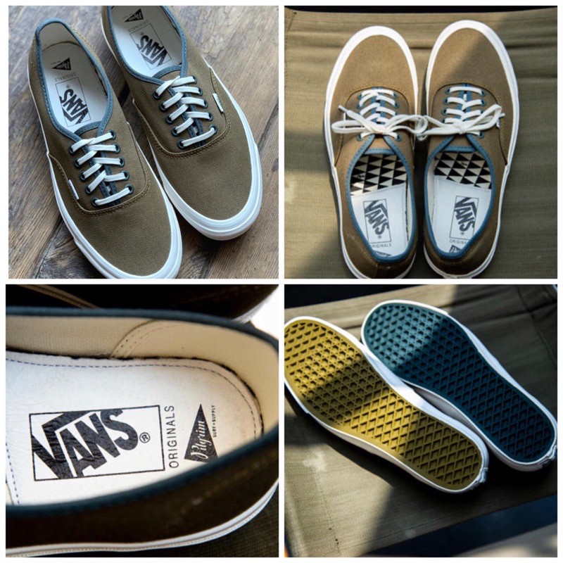 (Jbro2hand)VANS × Pilgrim Surf＋Supply / Authentic LX 日本代購