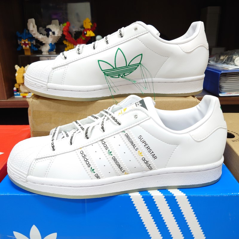 adidas gazelle silver green womens Superstar – gravitypope main image 1
