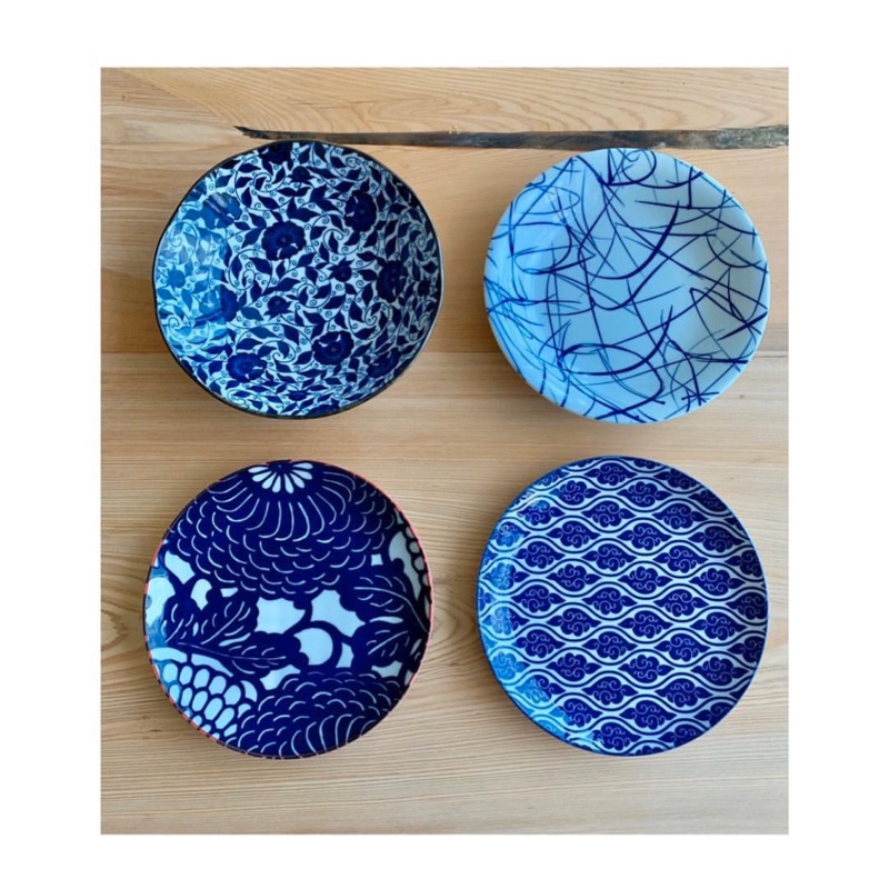 100 new Japanese plates set (4 pieces) 蝦皮購物