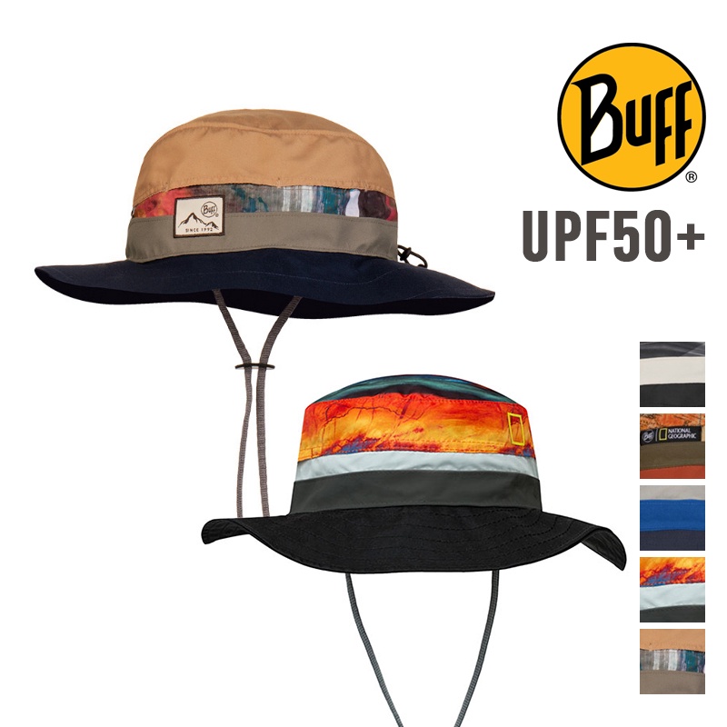 西班牙Buff Explore Booney 防曬可收納圓盤帽國家地理漁夫帽遮陽帽