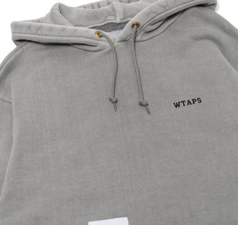 2019AW WTAPS COLLEGE. DESIGN HOODED 03 SWEATSHIRT 灰現貨在店| 蝦皮購物 