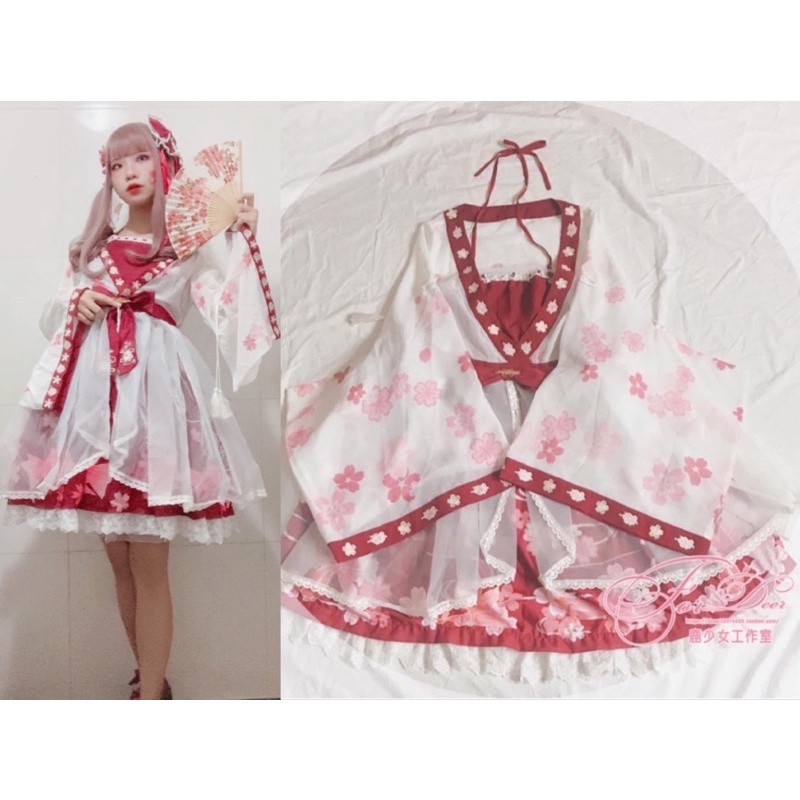 金魚姬 蘿莉塔 金魚 金魚姬蘿莉塔 lolita cos cosplay Lolita 連身裙 裙子 刺繡 | 蝦皮購物