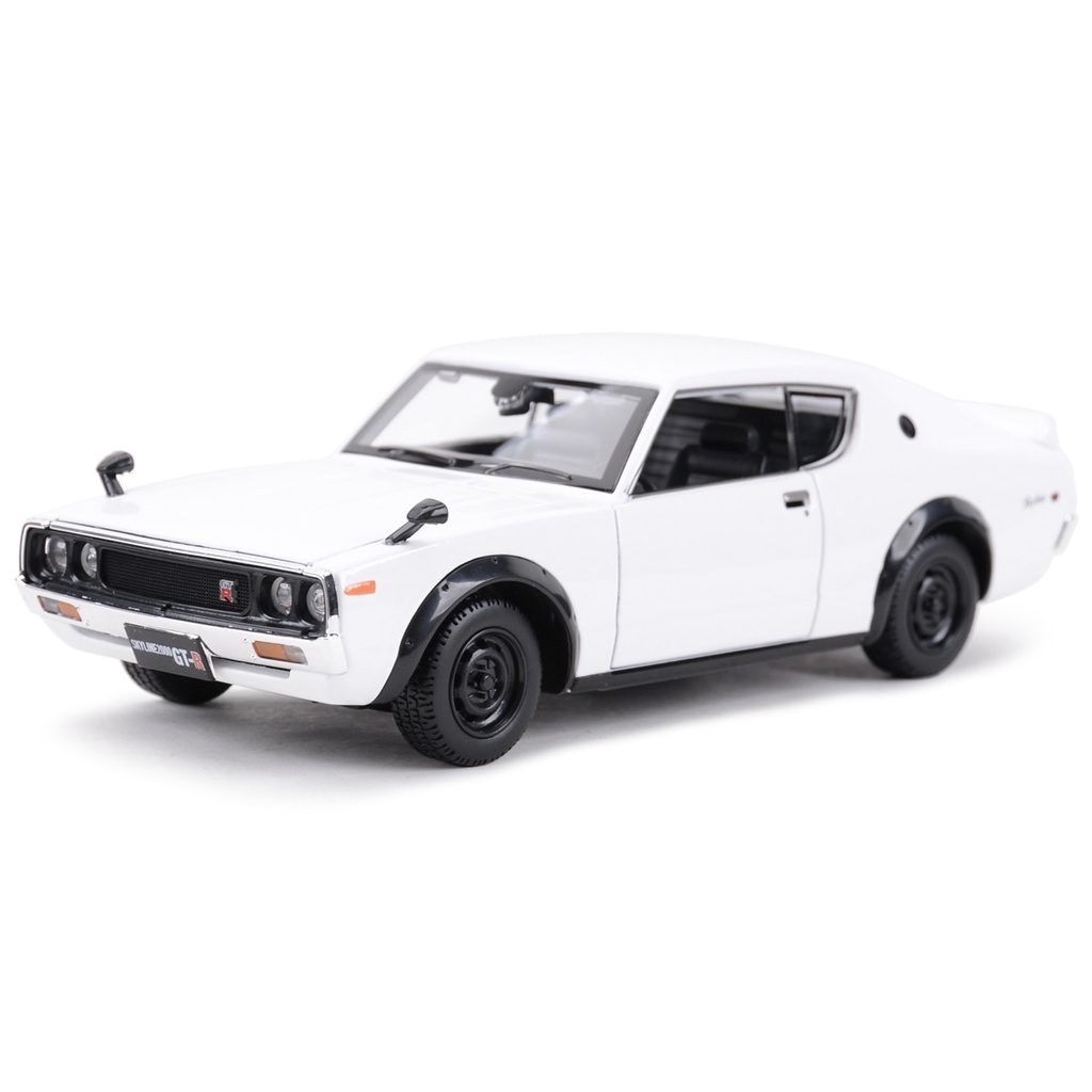 邁斯托1: 24 1973 日產天際線2000GT-R (KPGC110) 靜態壓鑄車輛收藏模型