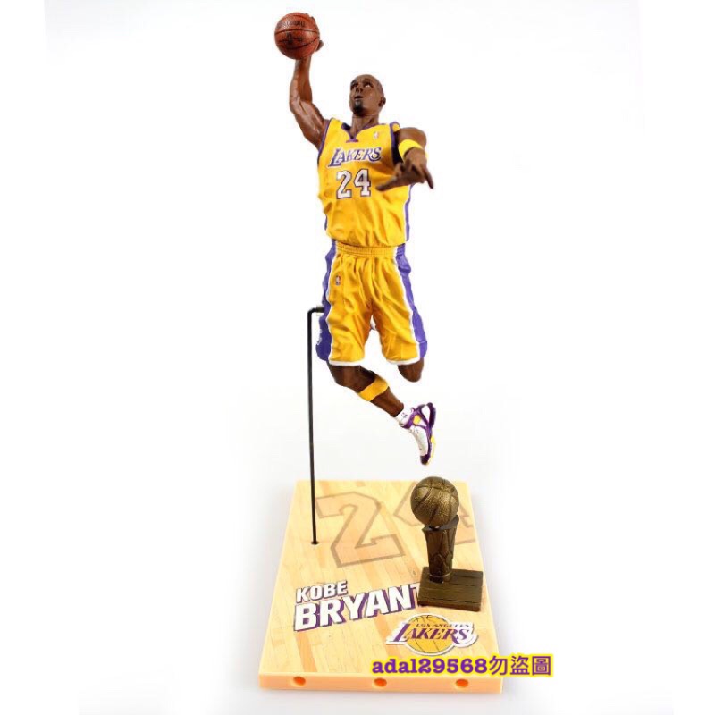 正版授權公司貨Nba 17代Kobe Bryant 湖人隊玩具模型公仔McFarlane 麥法