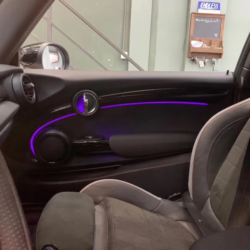 （已售）MINI COOPER F56/F57原廠門板氣氛燈模組 | 蝦皮購物