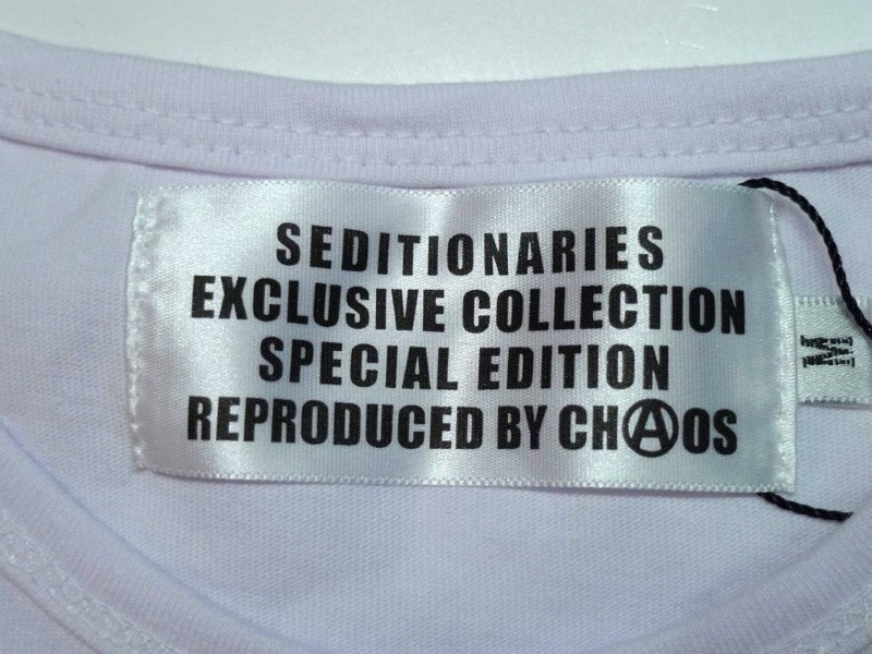 CHAOS PUNK 反車T - PISS OFF『SEDITIONARIES』煽動份子系列
