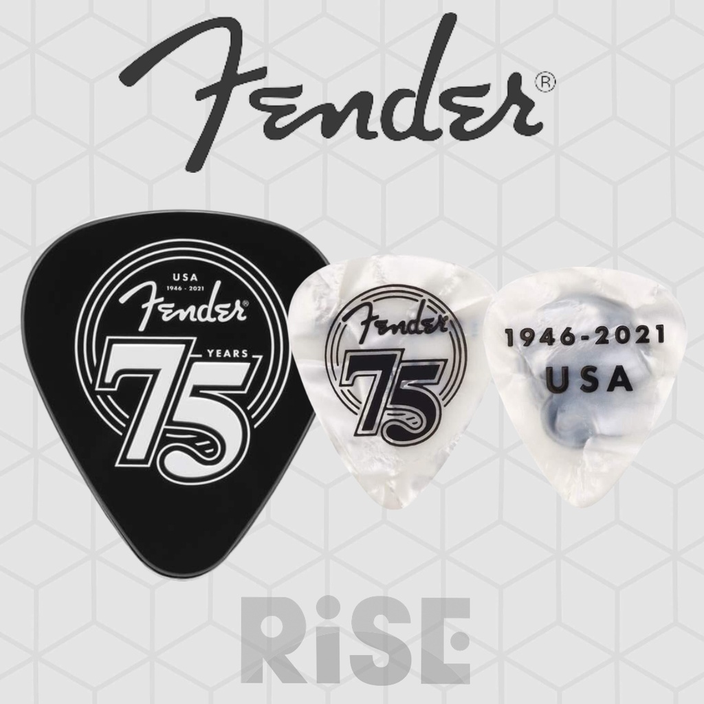 Fender 75週年限量紀念款盒裝18片0.7mm Pick【又昇樂器.音響】 | 蝦皮購物