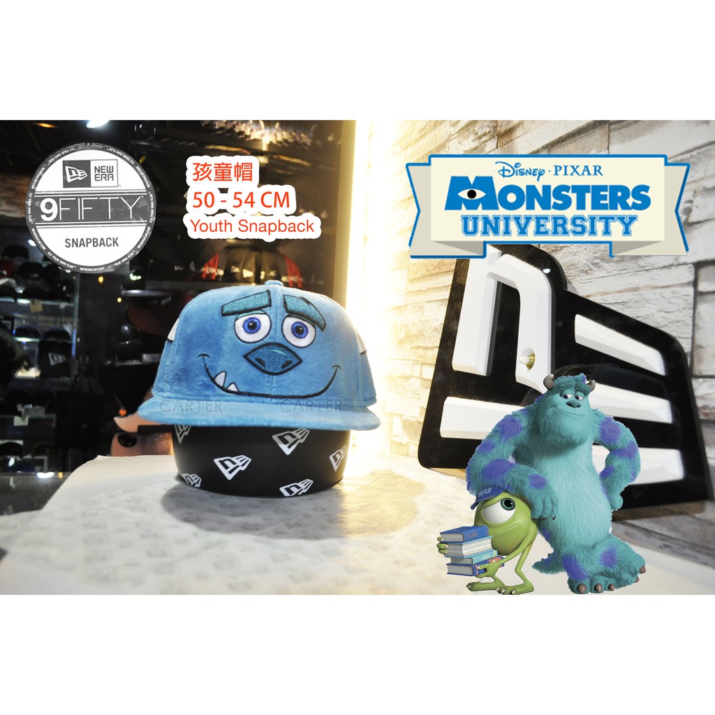Official New Era Monsters Inc Sulley Head 9FIFTY Kids Cap