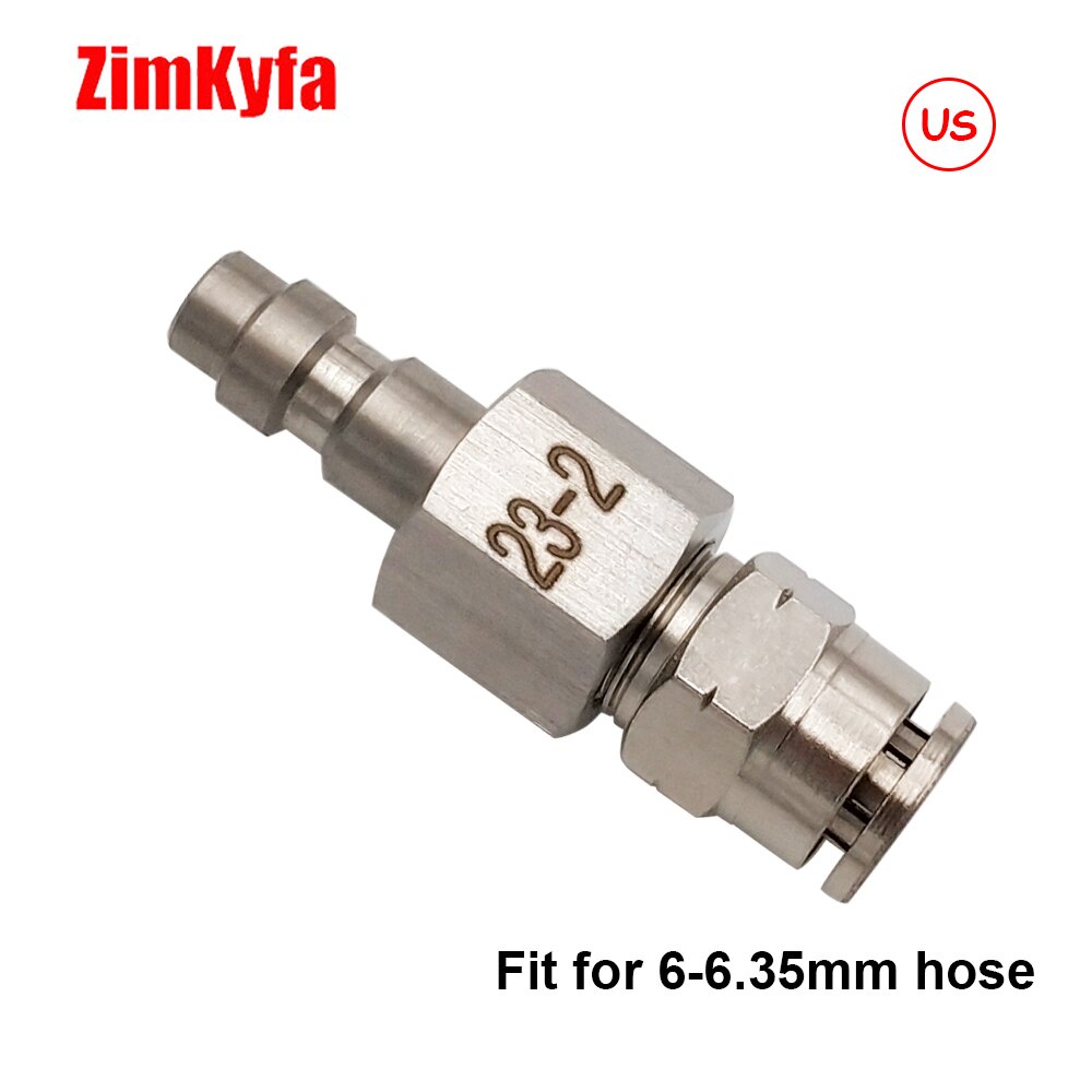 Hpa (US Foster) 23-2 公/2302 母快速斷開 QD 推入式接頭組件至 6MM - 6.35MM 或 | 蝦皮購物
