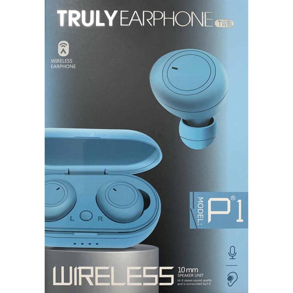 Truly earphone tws p1 new arrivals