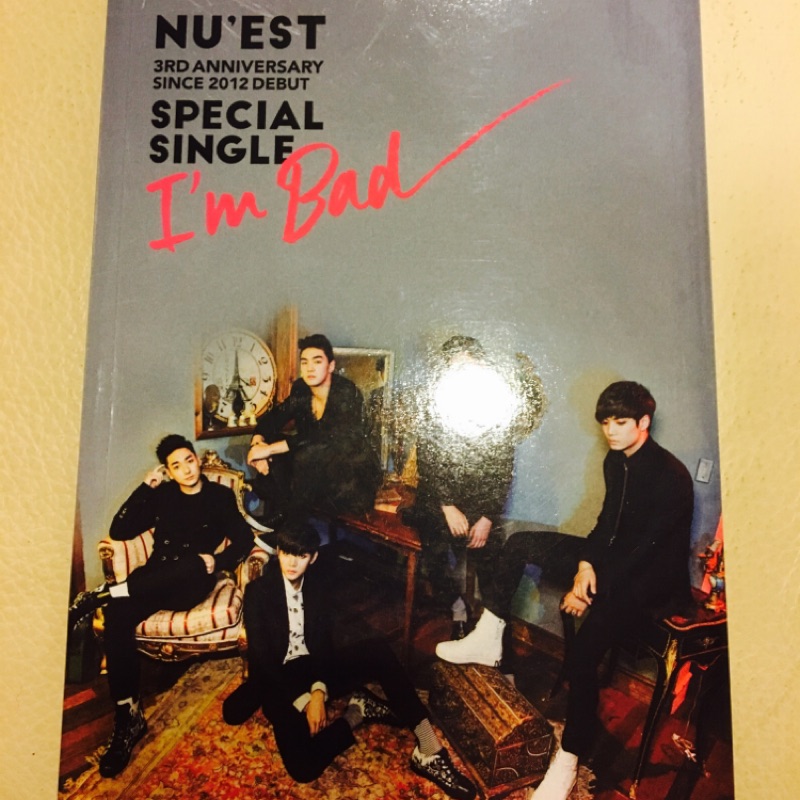 NU'EST I'm bad special single 絕版專輯