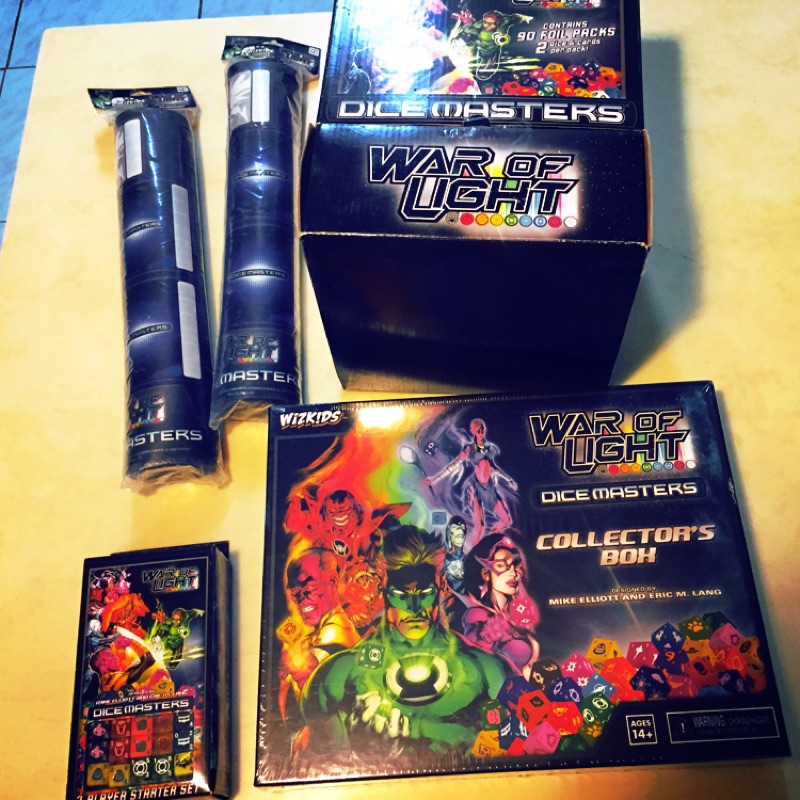 DC Dice Masters War of Light Gravity Feed Booster Pack X11 Lot for sale online e