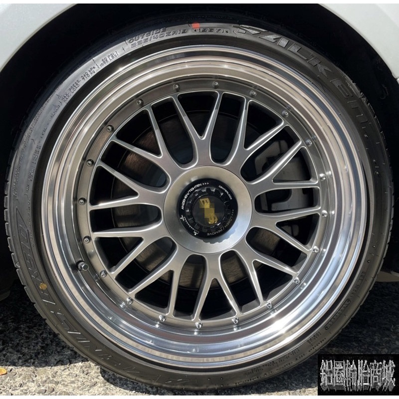 BBS RE-V7 18X9.5+45 5 114.3ラウンドディスク 2本 - ホイール