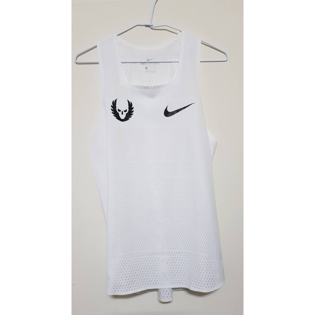 NIKE Oregon Project Aeroswift Running Singlet 白大迫傑款菁英