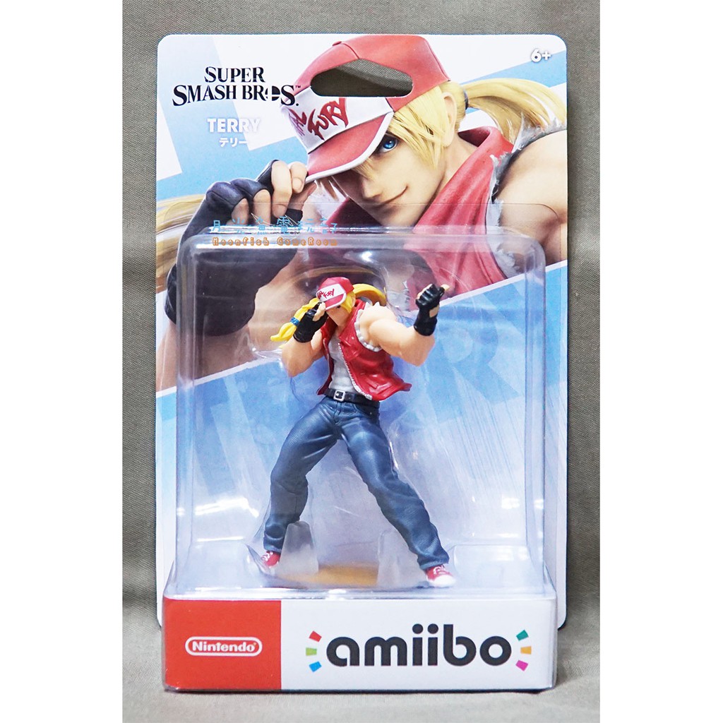 【月光魚 電玩部】全新現貨 amiibo TERRY 泰瑞 拳皇 KOF 任天堂明星大亂鬥 Switch NS | 蝦皮購物