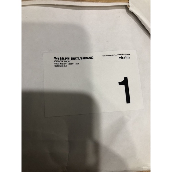 visvim V+V B.D. P.W. SHIRT L/S (GIZA OX) 襯衫| 蝦皮購物 