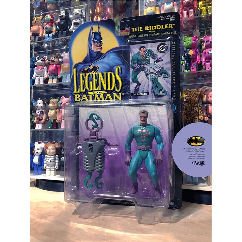 Artlife ㊁ KENNER 1995 Legends Batman Riddler Mark 蝙蝠俠 猜謎先生 | 蝦皮購物