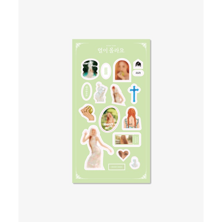 微音樂💃停止接單官方週邊商品宣美SUNMI - Heart Burn ALBUM MERCH MD
