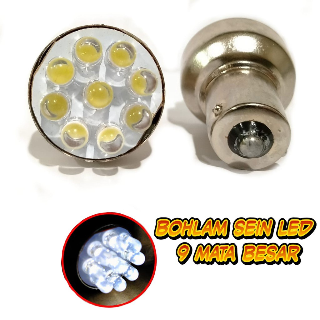 Mata Led SIGNAL DOP BULB STOP 中大和大 9 眼超亮點 | 蝦皮購物