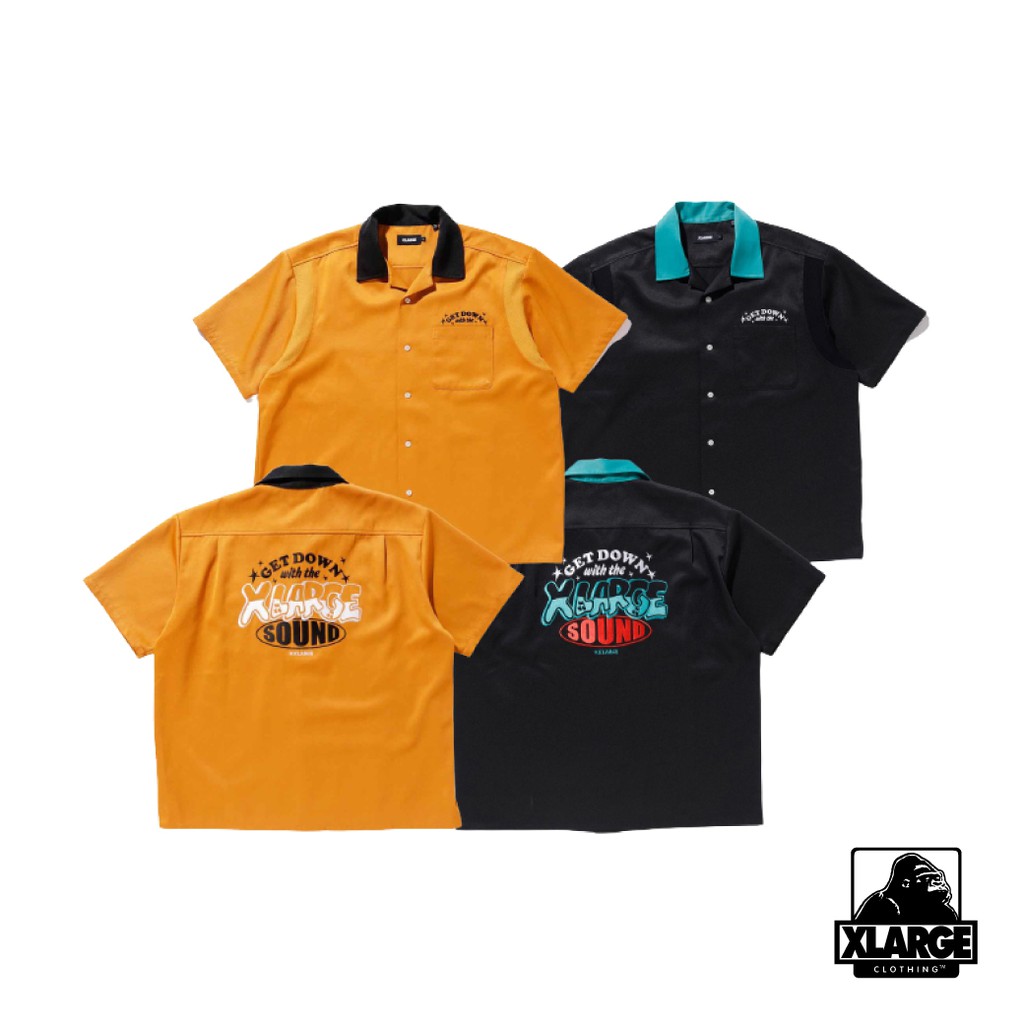 XLARGE S/S OPEN COLOR SHIRT 異色領刺繡短襯衫101212014003 | 蝦皮購物