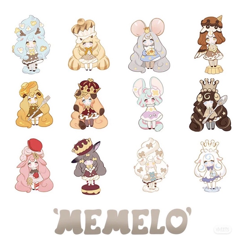 MEMELO甜點王國系列盲盒 | 蝦皮購物