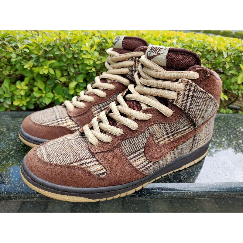 NIKE Dunk High Pro SB Tweed 高筒格紋NIKE SB | 蝦皮購物