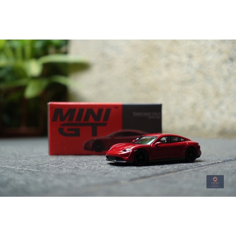 竹北卡谷) MINI GT 1/64 Porsche Taycan Turbo S MINIGT #289 紅| 蝦皮購物