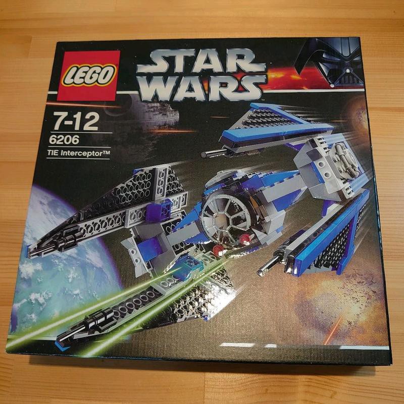 未開封 LEGO Star Wars 6206 Tie Intercepter-