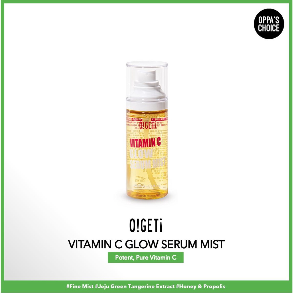 🇰🇷 [現貨] O!GETi Vitamin C Glow serum mist 80ml