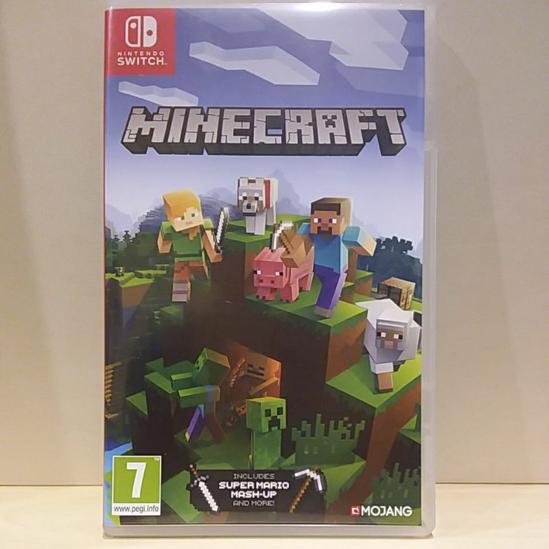 Switch NS 我的世界麥塊創世神當個創世神Minecraft 中文版中古二手美品