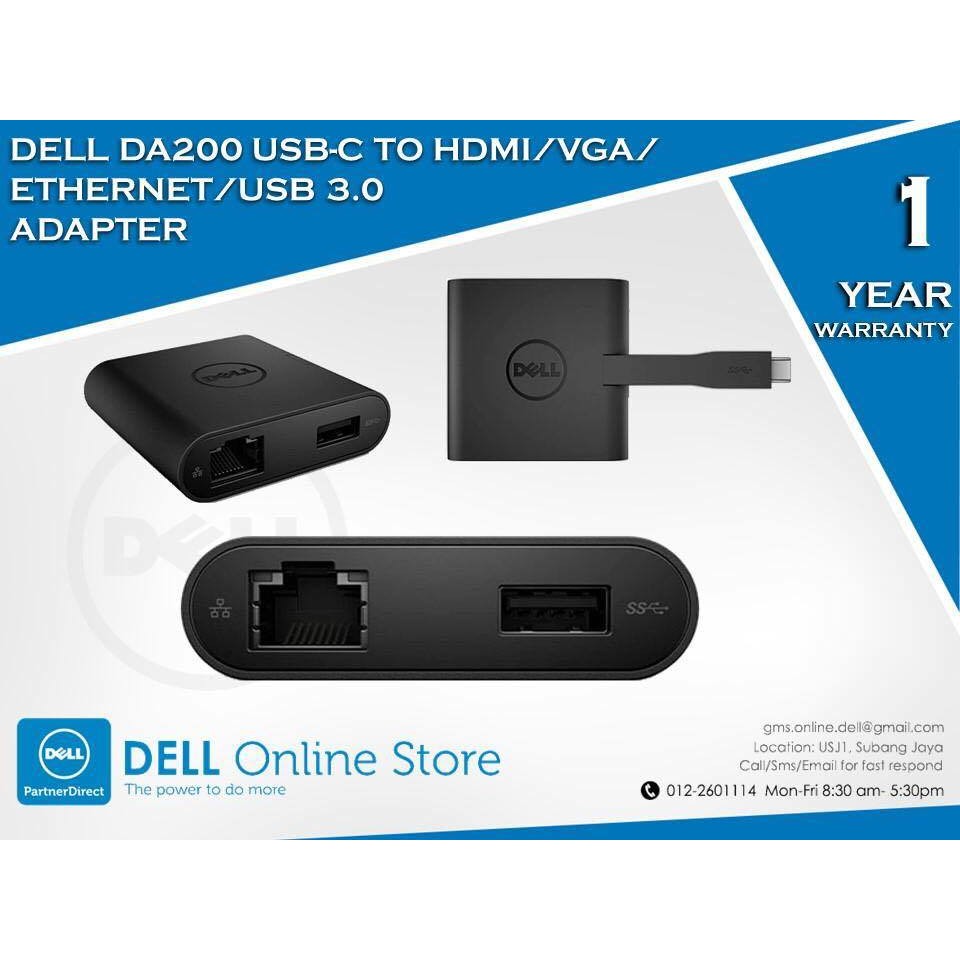 DELL DA200 轉接器 USBC TO ADAPTER 蝦皮購物