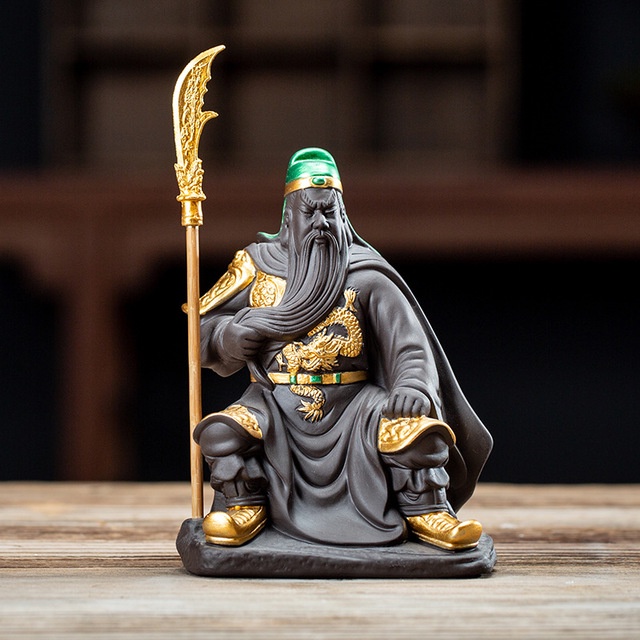 關聖帝君 關公 武財神 紫砂茶寵 茶具 擺件 創意擺件 文關公 武關公 紫砂 招財開運 平安裝飾 擺設 陶瓷居家辦公擺件 | 蝦皮購物