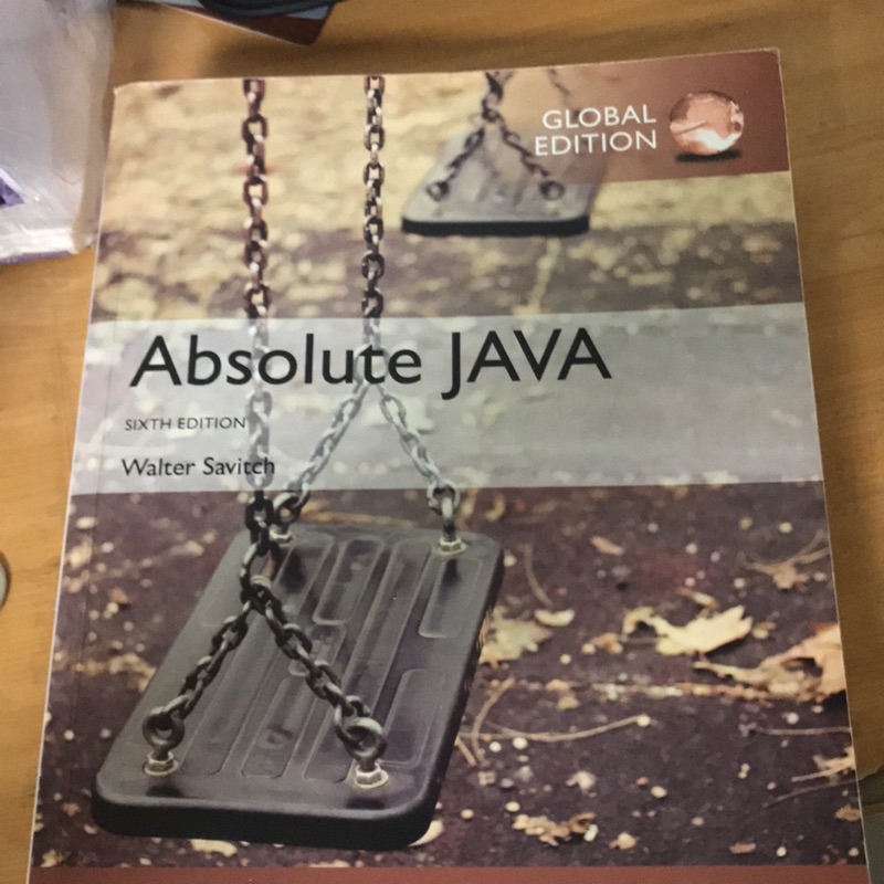 Absolute Java Walter Savitch 第6版 | 蝦皮購物