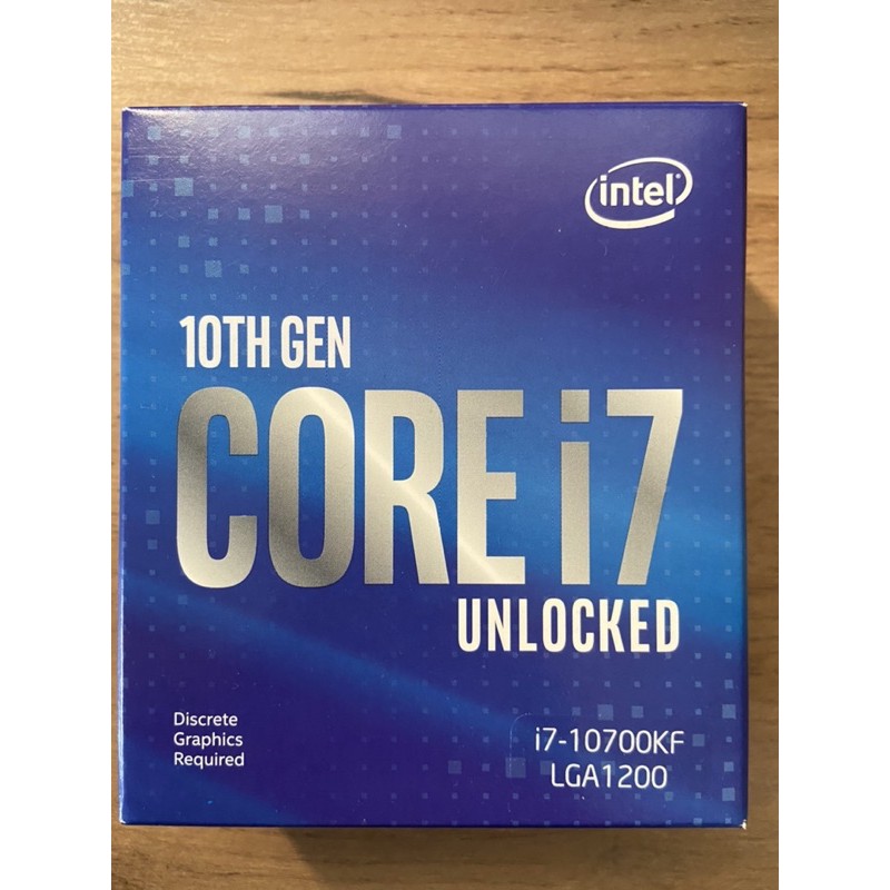 全新未拆Intel i7-10700KF | 蝦皮購物