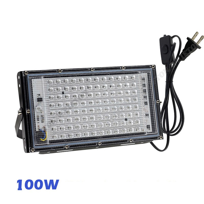 台灣出貨 100w UV燈 紫外燈 固化燈 395nm 紫外線 uv膠 紫光燈 美甲燈 UV膠 螢光燈 萬聖節 派對燈 | 蝦皮購物