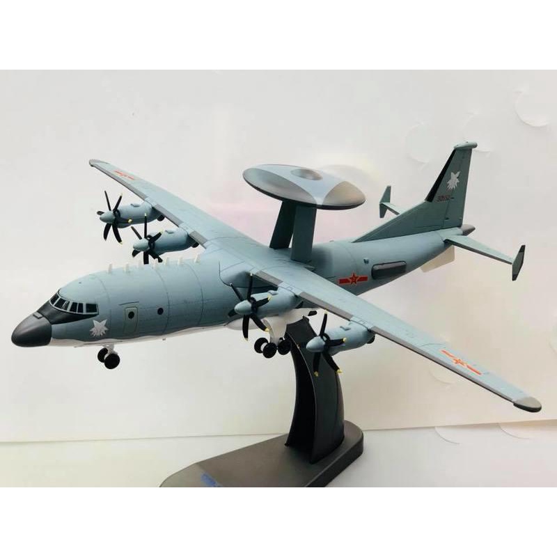 模王】中共空警500 KJ-500 最新預警機比例1/100 合金飛機完成品| 蝦皮購物